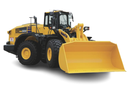 KOMASTU WA500-8 WH Loaders with 301-400 HP Range & Has Loaders Type